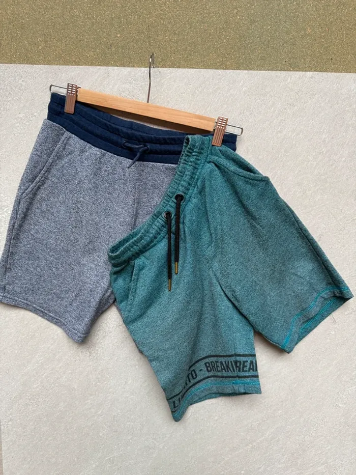 Lot 2 shorts coton.