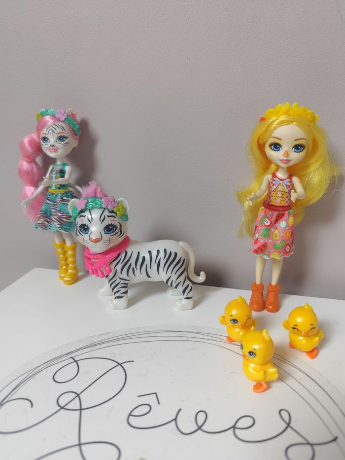 2 figurines Enchantimals