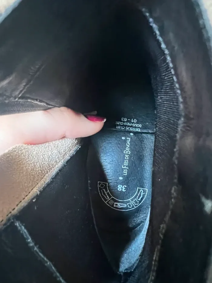 Bottes à talons léopard femme Les Fées de Bengale - photo numéro 6