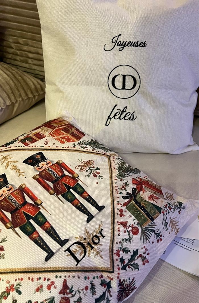 Coussins brodé de Noël - photo numéro 8