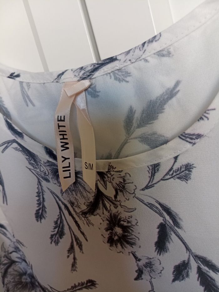 Petit haut debardeur lily white taille S - photo numéro 5