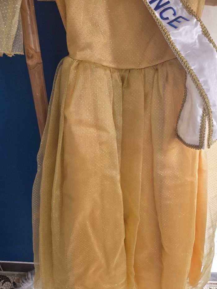 Robe miss France dorée - photo numéro 3