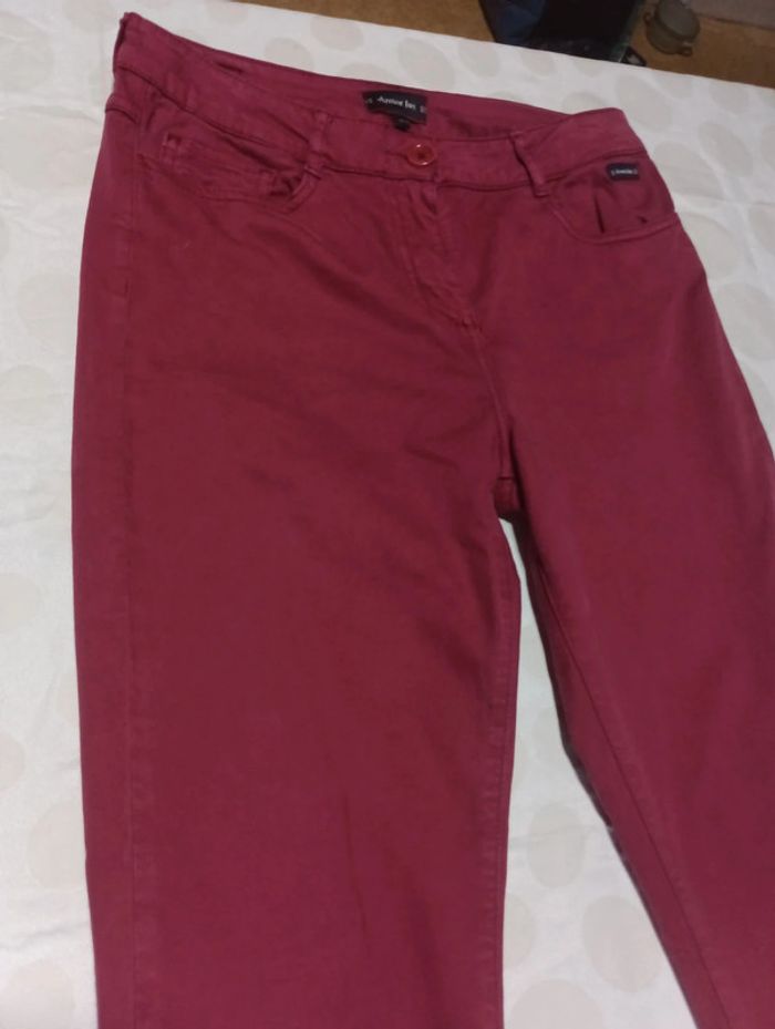 Pantalon jeans femme Armor Lux taille 38/40 coupe droite - photo numéro 3