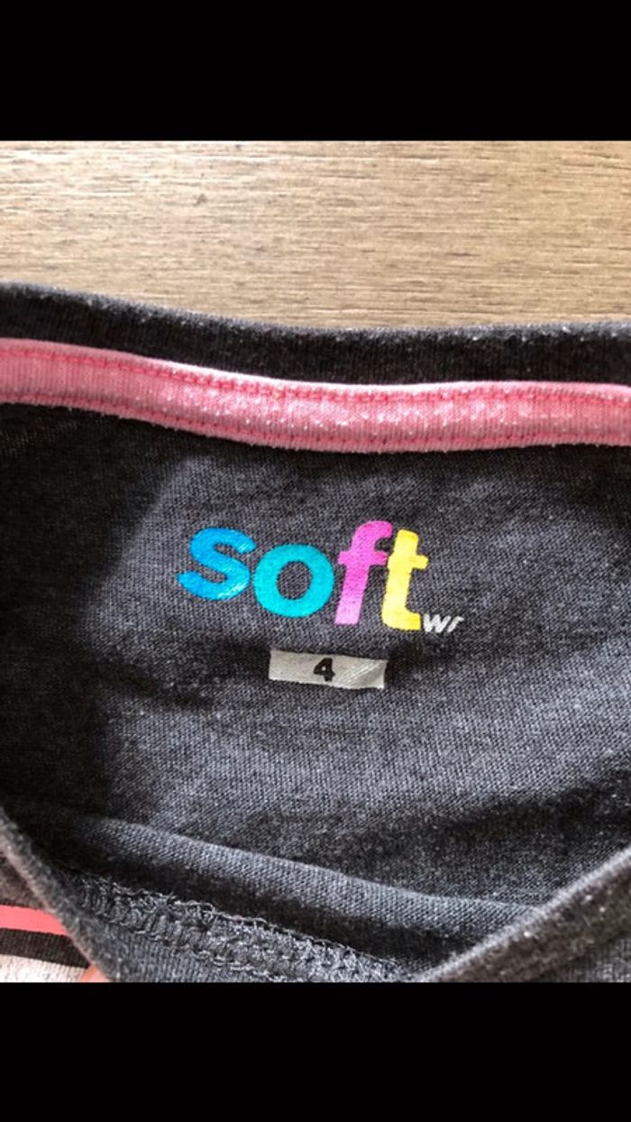 Tee-shirt fille Soft - photo numéro 2