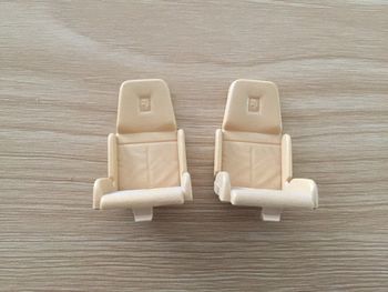 Lot x2 sièges pièce détachée Ferrari testarossa 1984 miniature 1/18 1/18e 1/18eme burago #A47