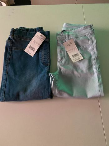 Lot de 2 pantalons calzedonia taille s