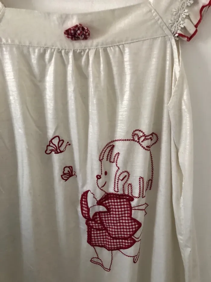 Chemise de nuit vintage taille L - photo numéro 3