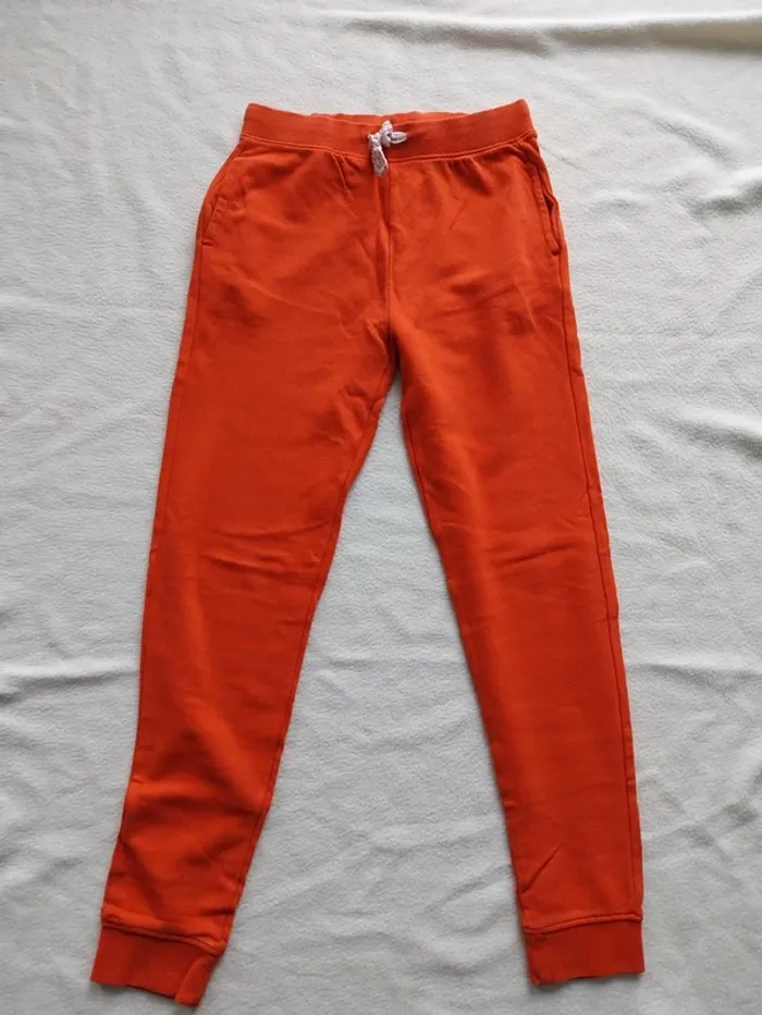 Bas de jogging leger orange brique T12A - photo numéro 3