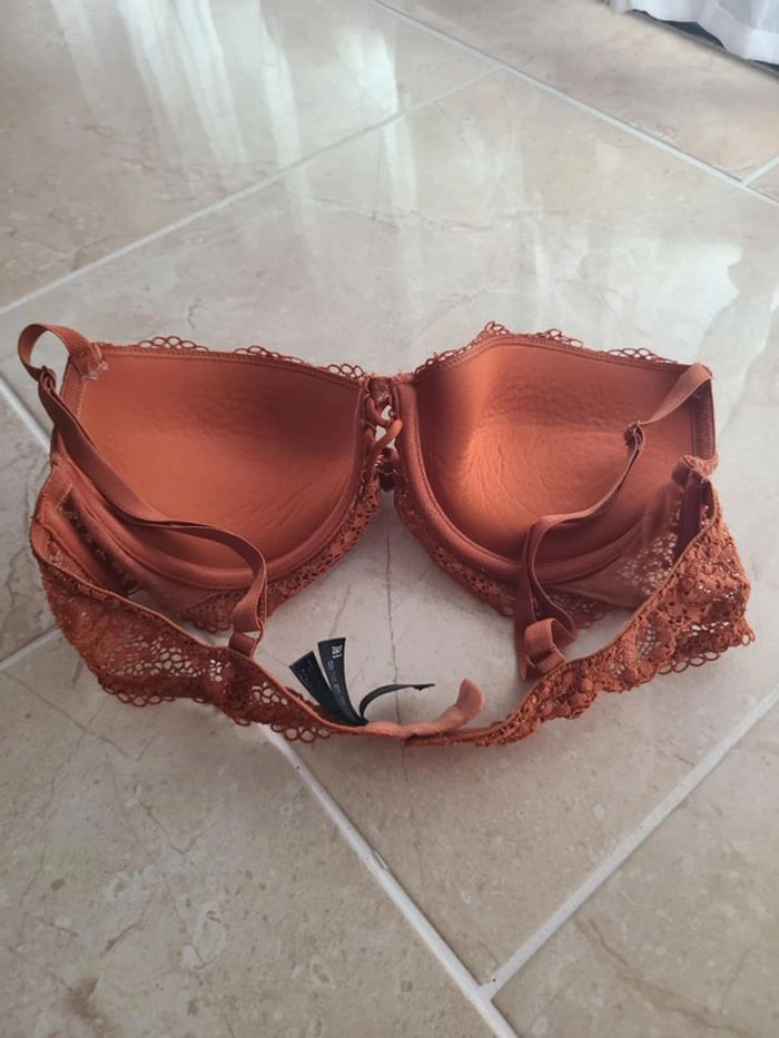 Soutien-gorge terra-cota • Undiz • 90B - photo numéro 3