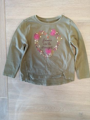 Tee-shirt manches longues 3 ans