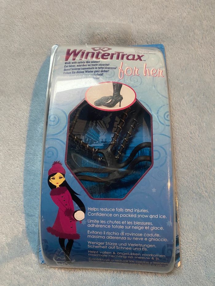 Wintertrax chaînes de neige protection chaussures femmes