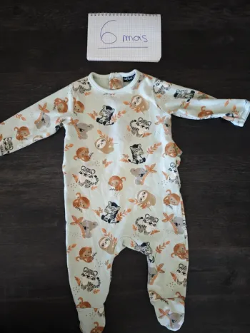 Pyjama coton savane