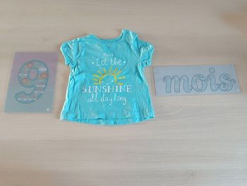 t-shirt 9 mois