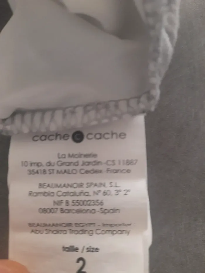 T-shirt ml'cache cache"taille 2 - photo numéro 6