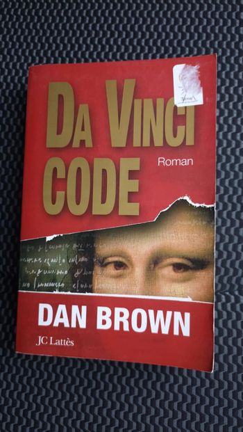 livre roman broché Da vinci code Dan Brown