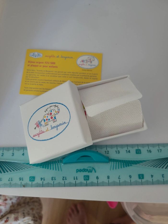 Bracelet enfant argent 925 et perles - photo numéro 4
