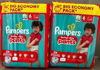 Couches Pampers pants taille 6