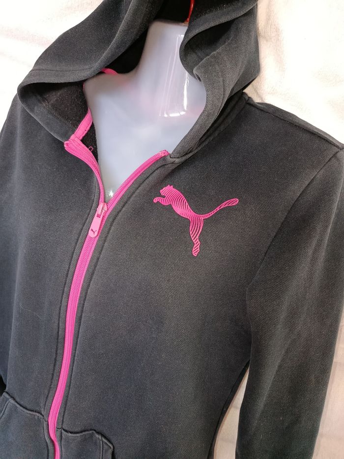 Veste puma noire et rose - photo numéro 2