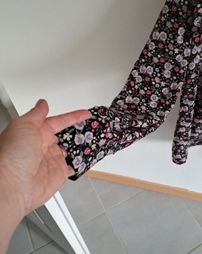 Magnifique blouse col victorien taille 48 - photo numéro 3