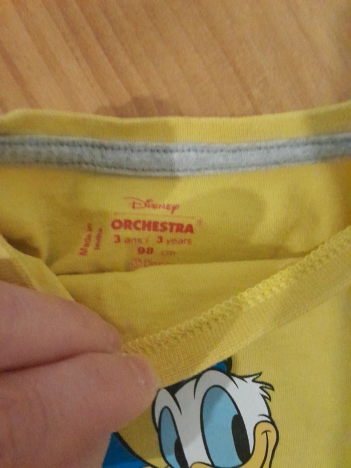 pijashort 3 ans orchestra très bon etat - photo numéro 3