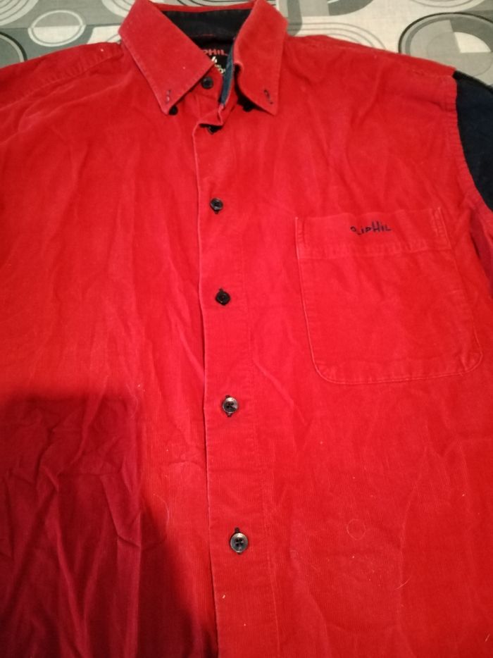 Chemise homme manches longues olí phil