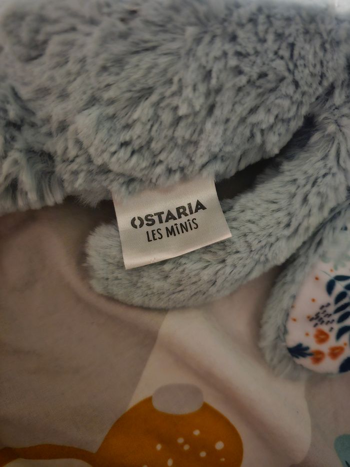 Peluche lapin bleu - photo numéro 5