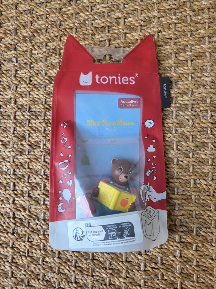 Figurine Tonie Petit Ours Brun vol.2 Toniebox neuve dans sachet - photo numéro 1