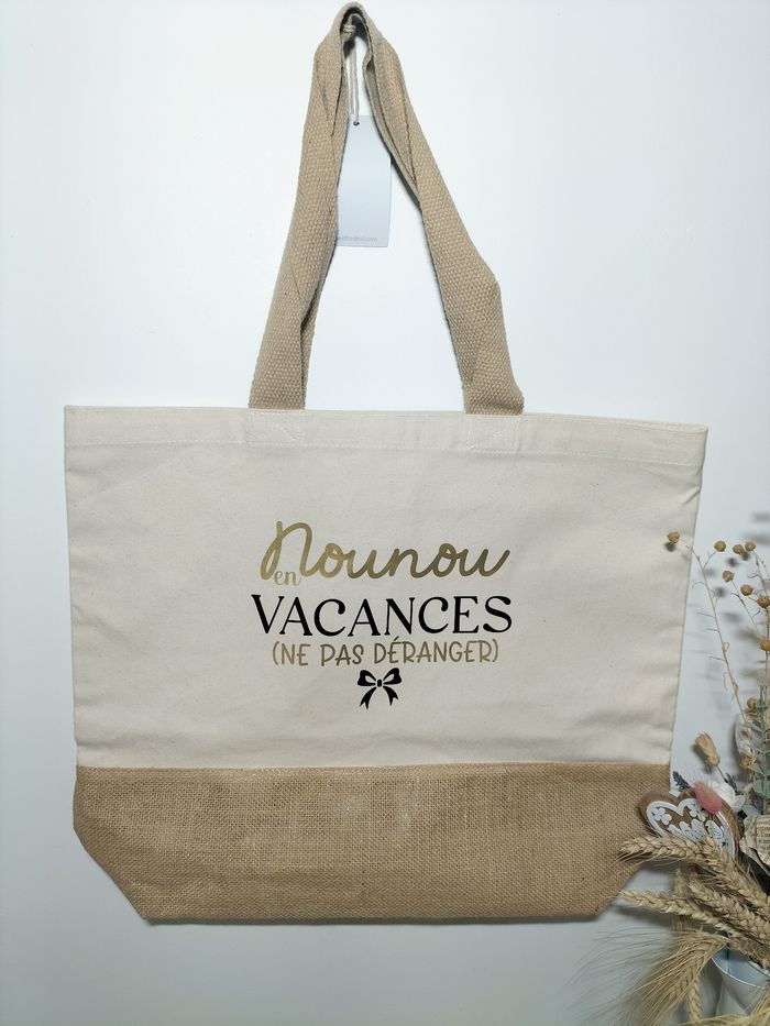 Sac de plage nounou