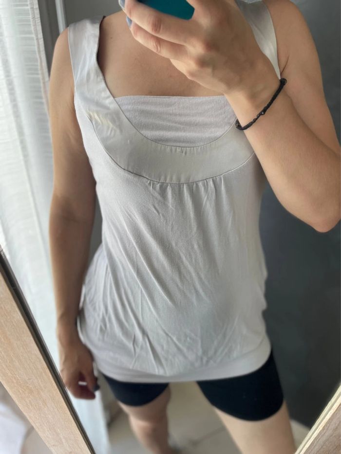 Tunique débardeur long