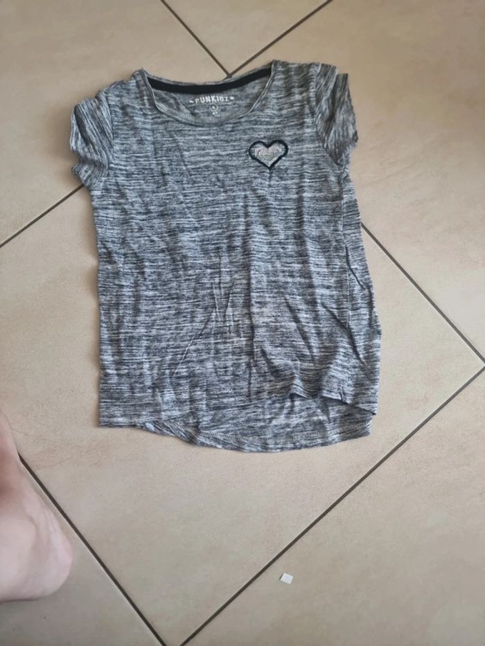 Tee-shirt tunique fille