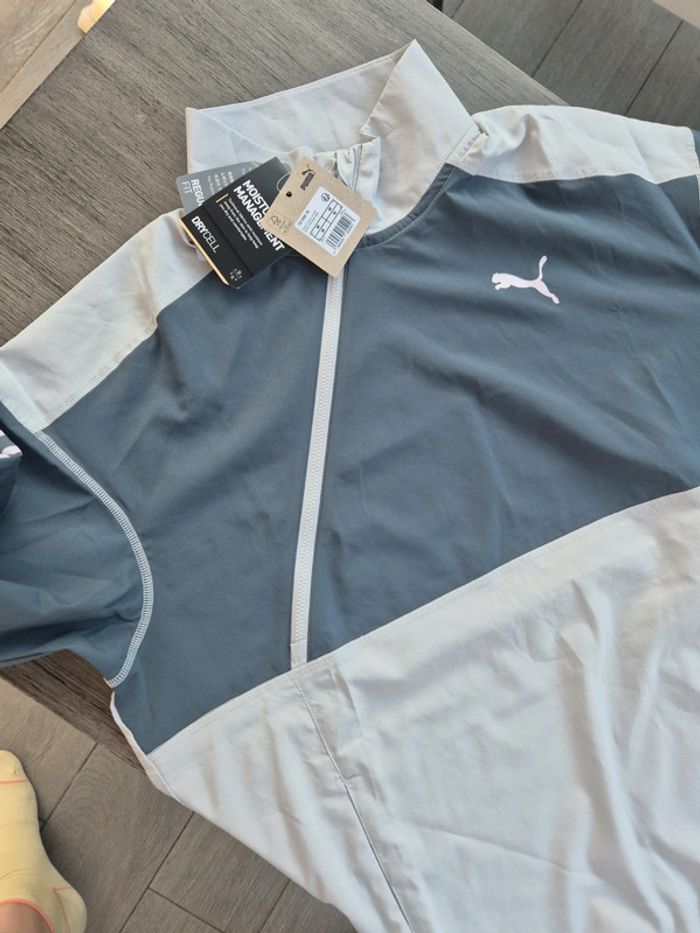 Haut pull training Puma M - photo numéro 3