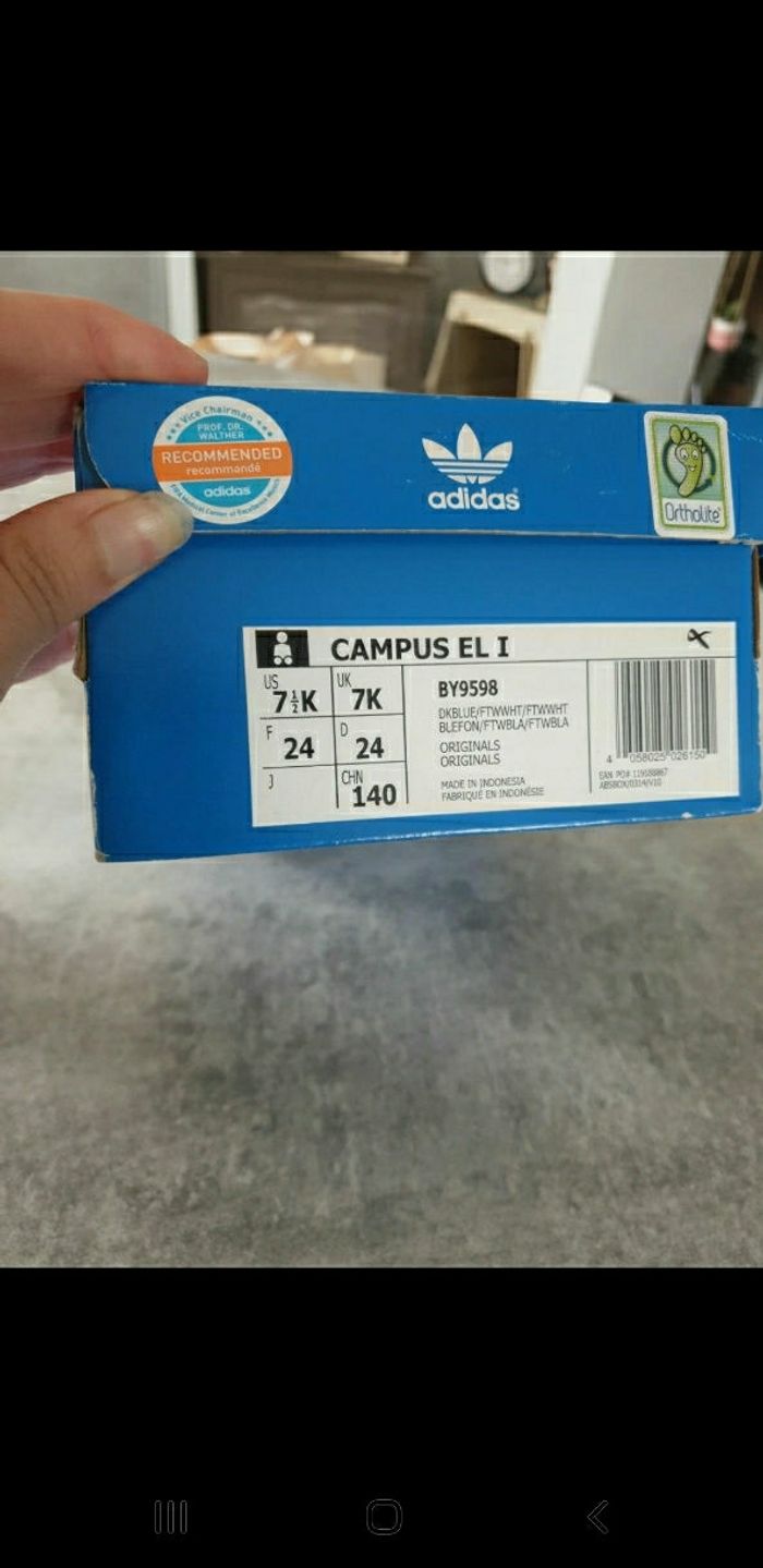 Baskets Adidas campus 24 - photo numéro 6