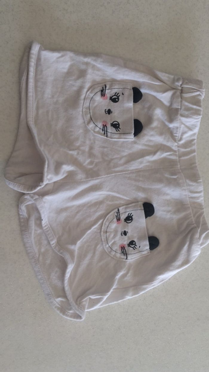 Short Fille 18 mois