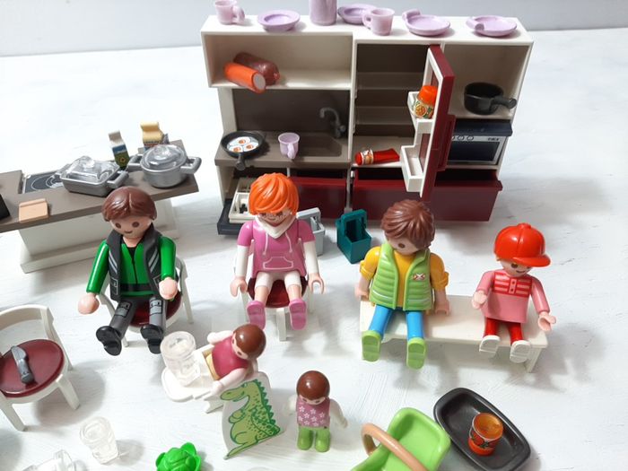 cuisine familiale playmobil - photo numéro 5