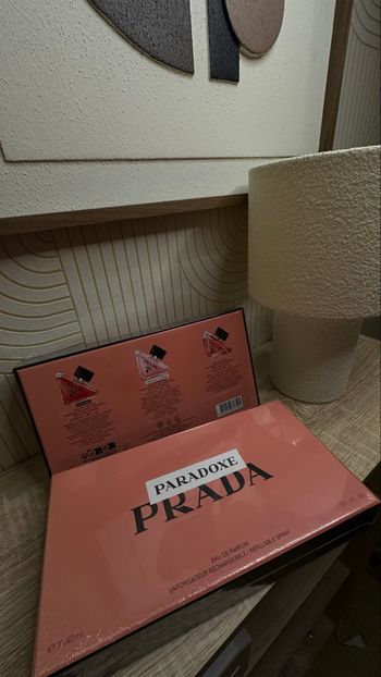 Coffret de parfum Prada