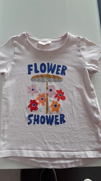Tee shirt fille  catimini 4 ans