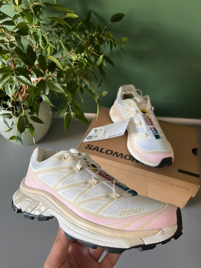 Salomon XT-6 – Fairy Tale / Amande Lait - photo numéro 2