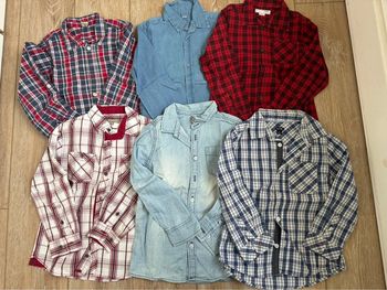 Lot chemises 6 ans