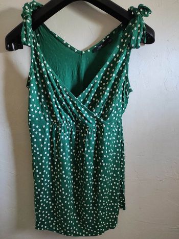 Haut de grossesse à pois