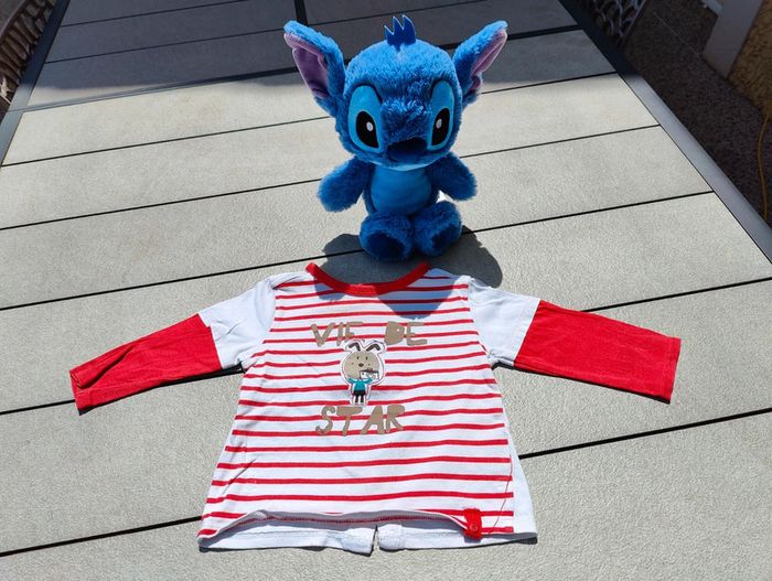 Tee shirt ml garçon la compagnie des petits 18 mois - photo numéro 2