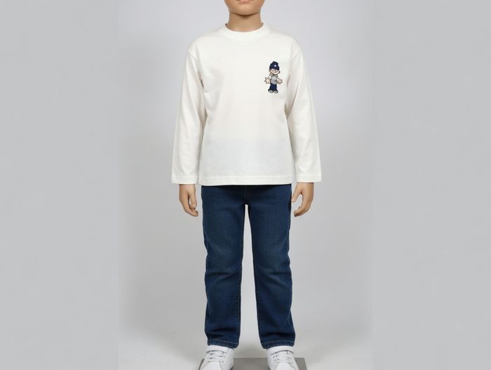 T shirt blanc cassé 10 ans 3 SUISSES neuf - photo numéro 1