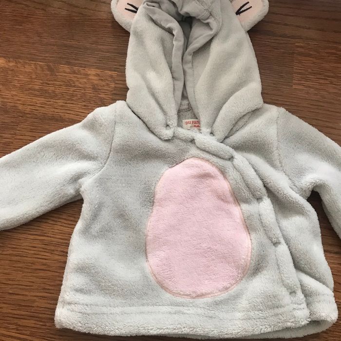 Ensemble bébé fille hiver 1/3 mois DPAM - photo numéro 2