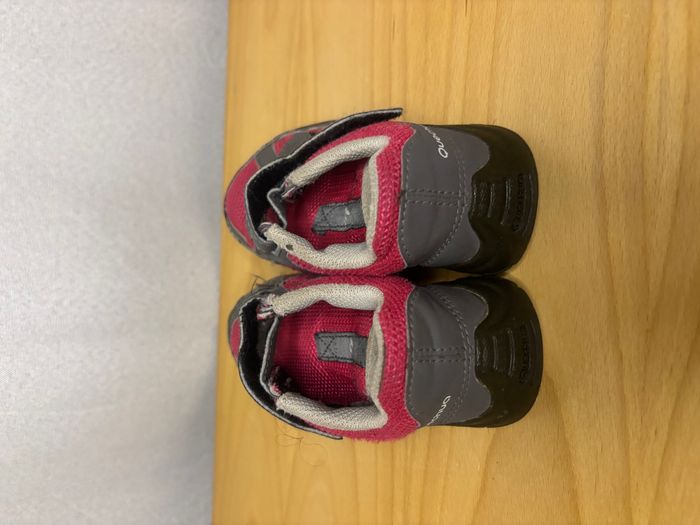 Chaussures de randonnée fille à scratch,  Arpenza 50JR Quechua, 28 - photo numéro 4