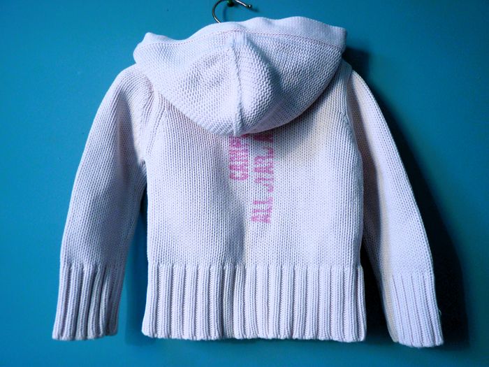 Gilet Fille Okaïdi 4 ans veste capuche TBE sport rose zippé - photo numéro 2