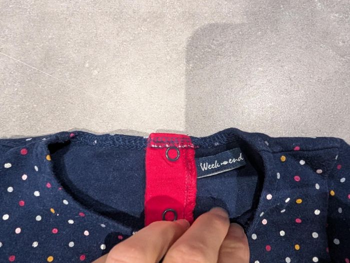 T-shirt manche longue week-end à la mer 6 mois - photo numéro 4