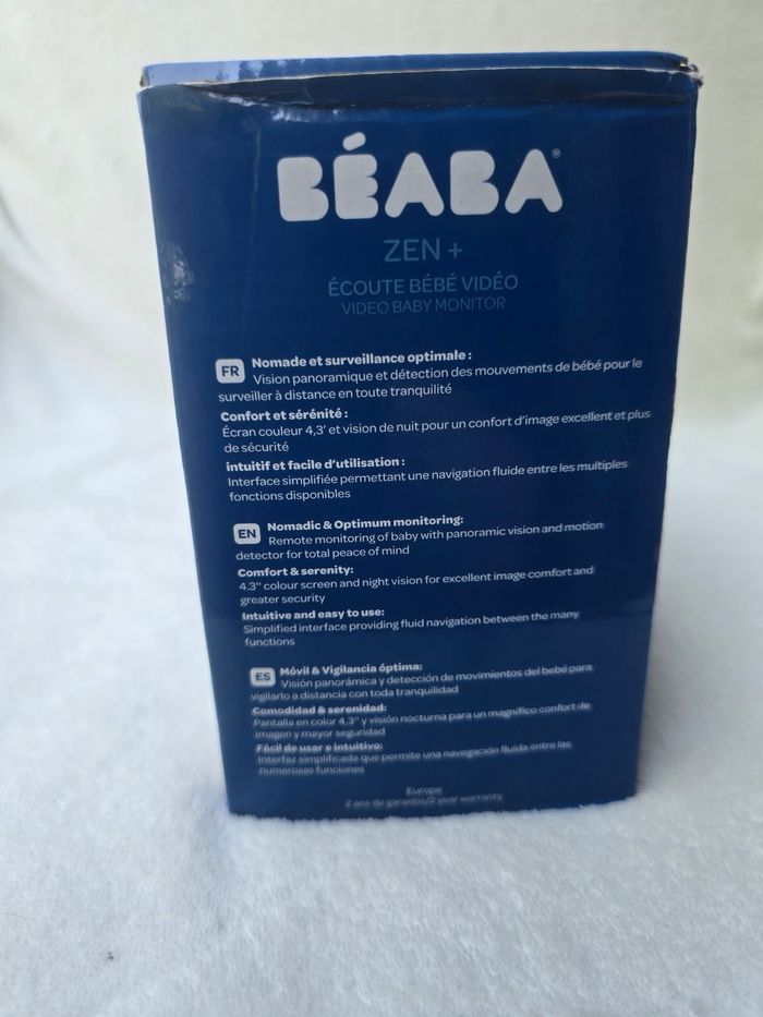 Babyphone Béaba Zen+ - Vision nocturne + boîte complète - photo numéro 6
