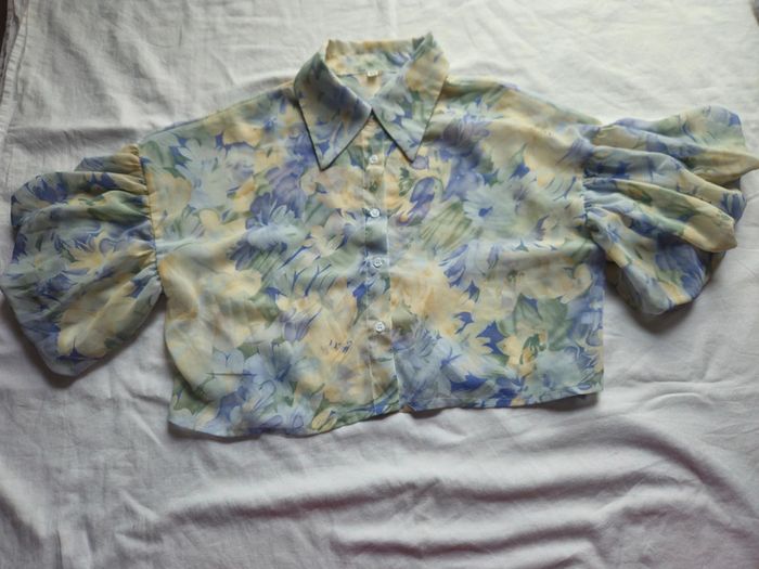 Chemise a fleurs