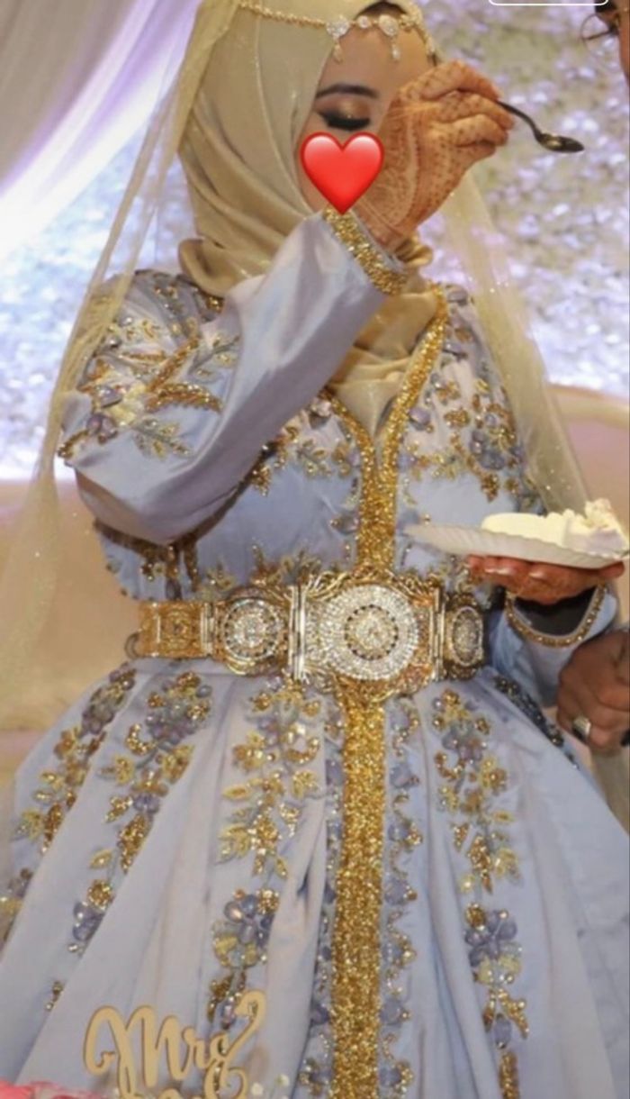 Sublime caftan princesse en excellente état
