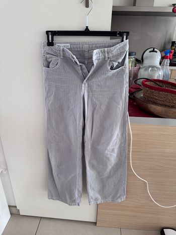 Pantalon gris perle Zara 