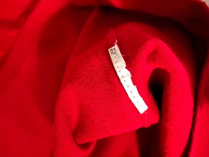 Pull rouge à lacets sur manches – Morgan – T. S - photo numéro 10